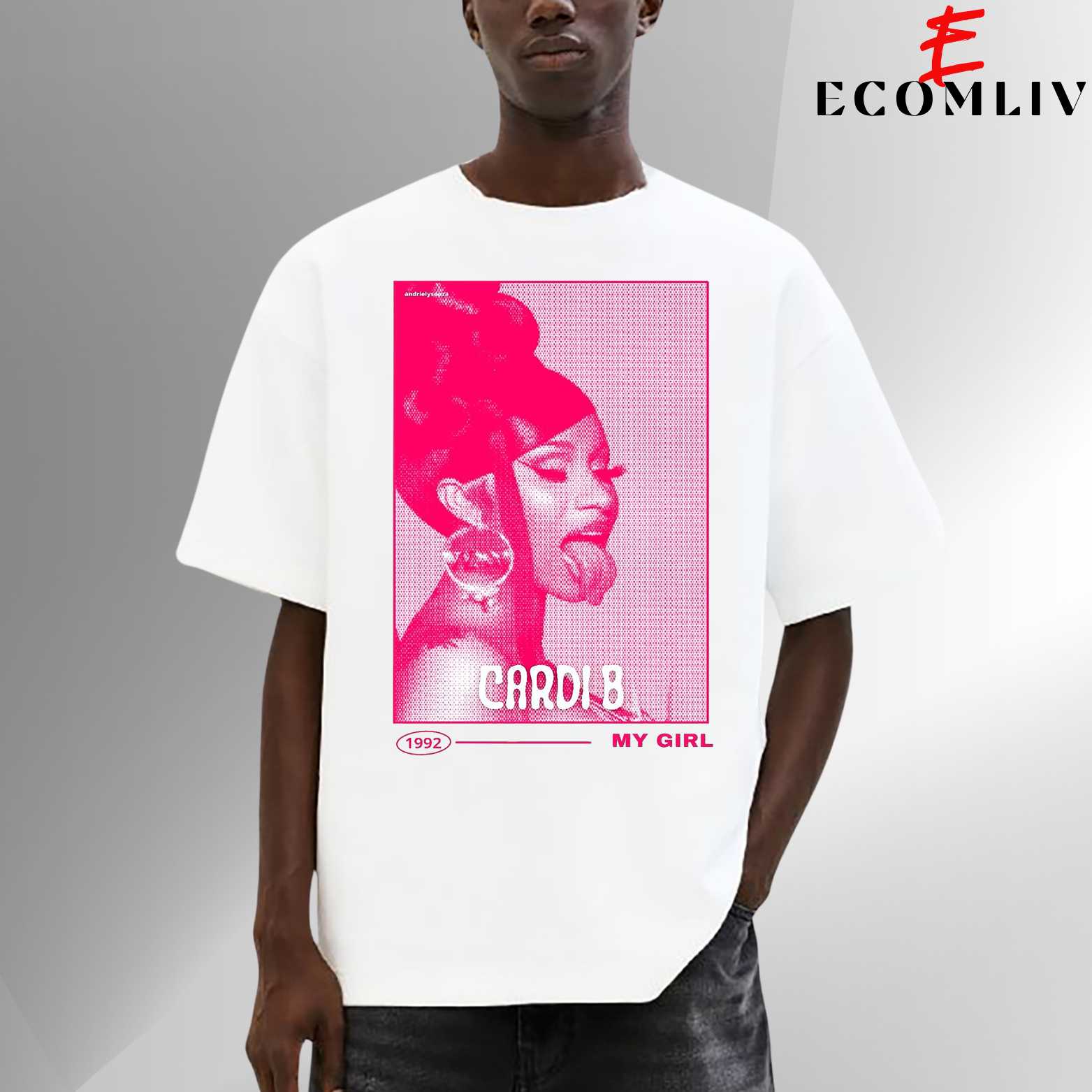 Cardi B Wap Rap Tee, Streetwear Unisex Trap T-Shirt